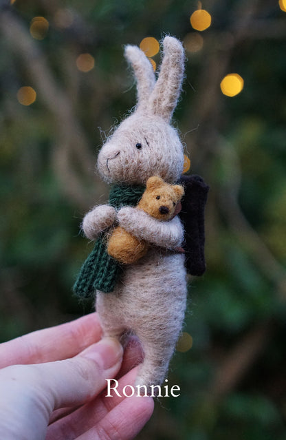 Needle Felted Rabbits