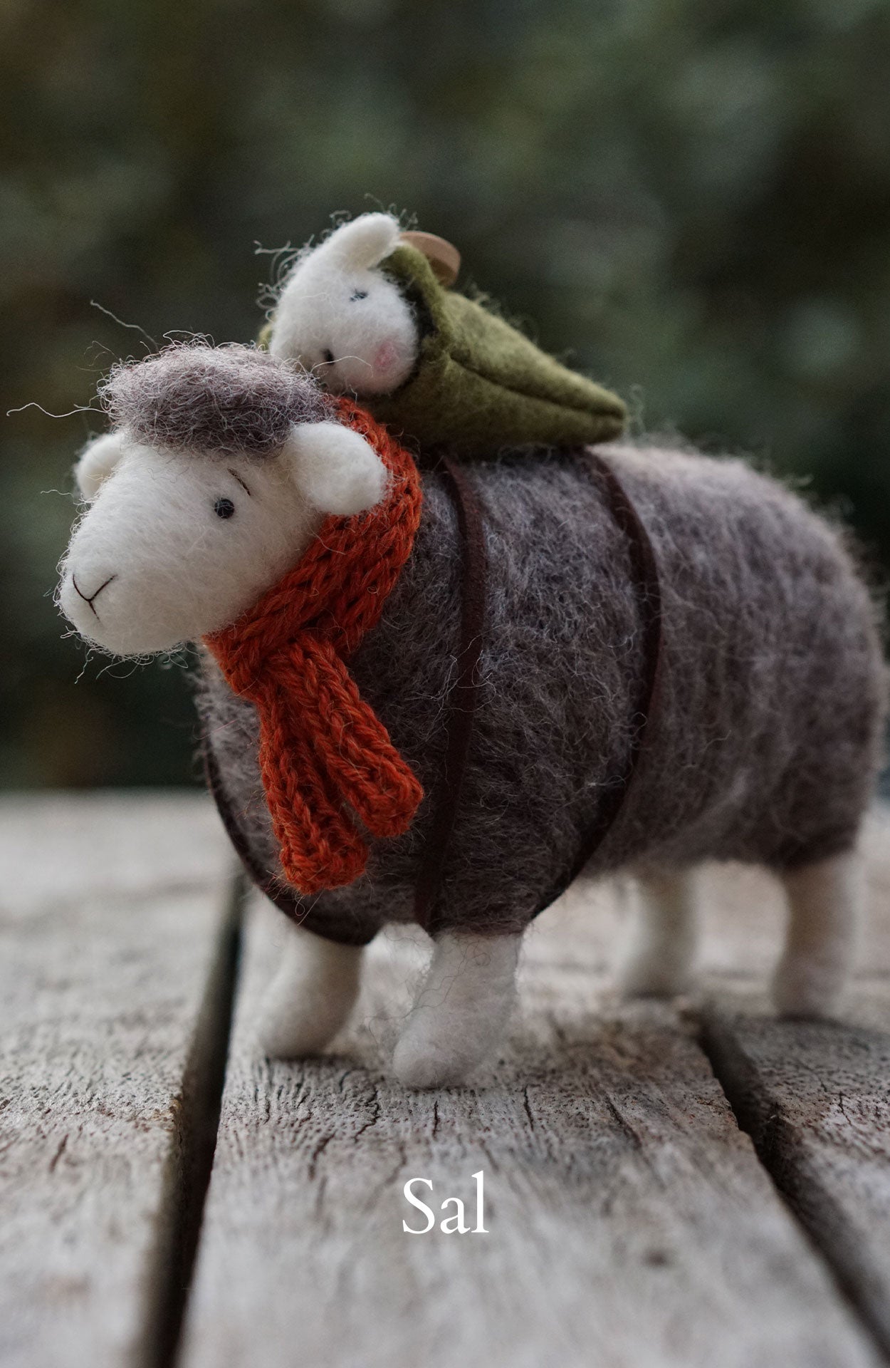 Needle Felted Sheep