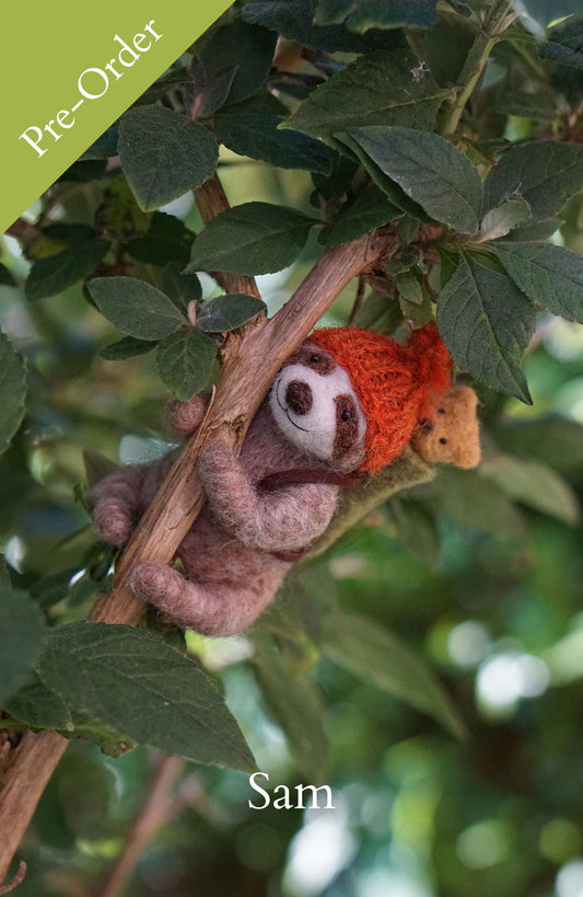 Pre-Order: Needle Felted Sloths