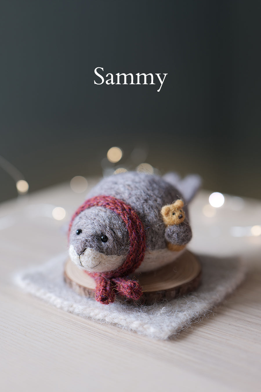Needle Felted Harbour Seals