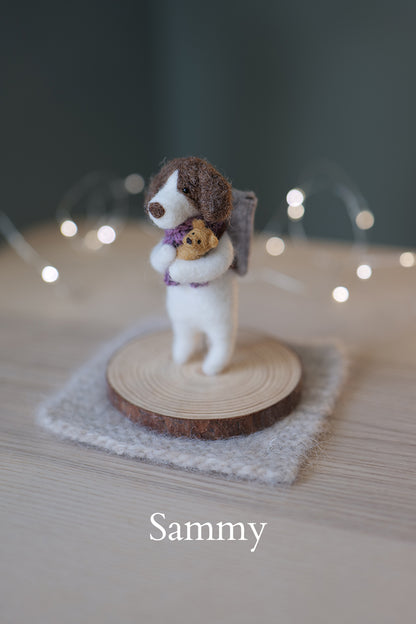 Needle Felted Dogs