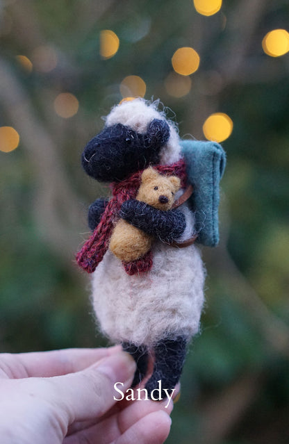 Needle Felted Sheep