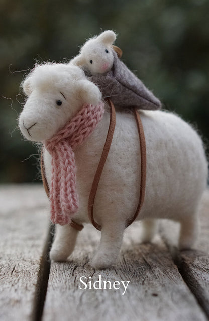 Needle Felted Sheep