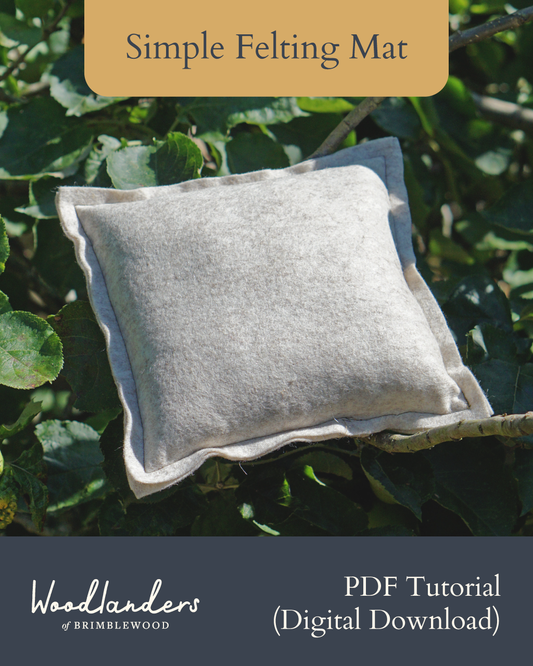 Free Felting Mat Tutorial (PDF Download)