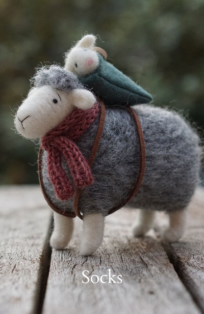 Needle Felted Sheep