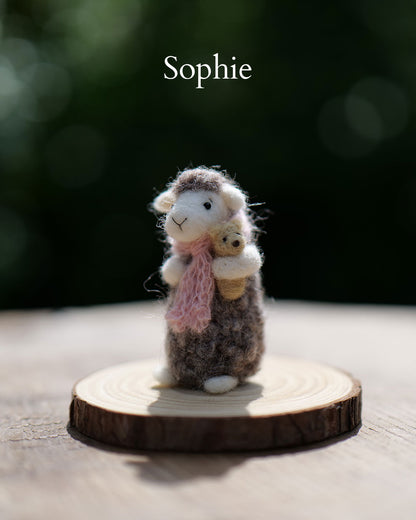 Needle Felted Mini Sheep