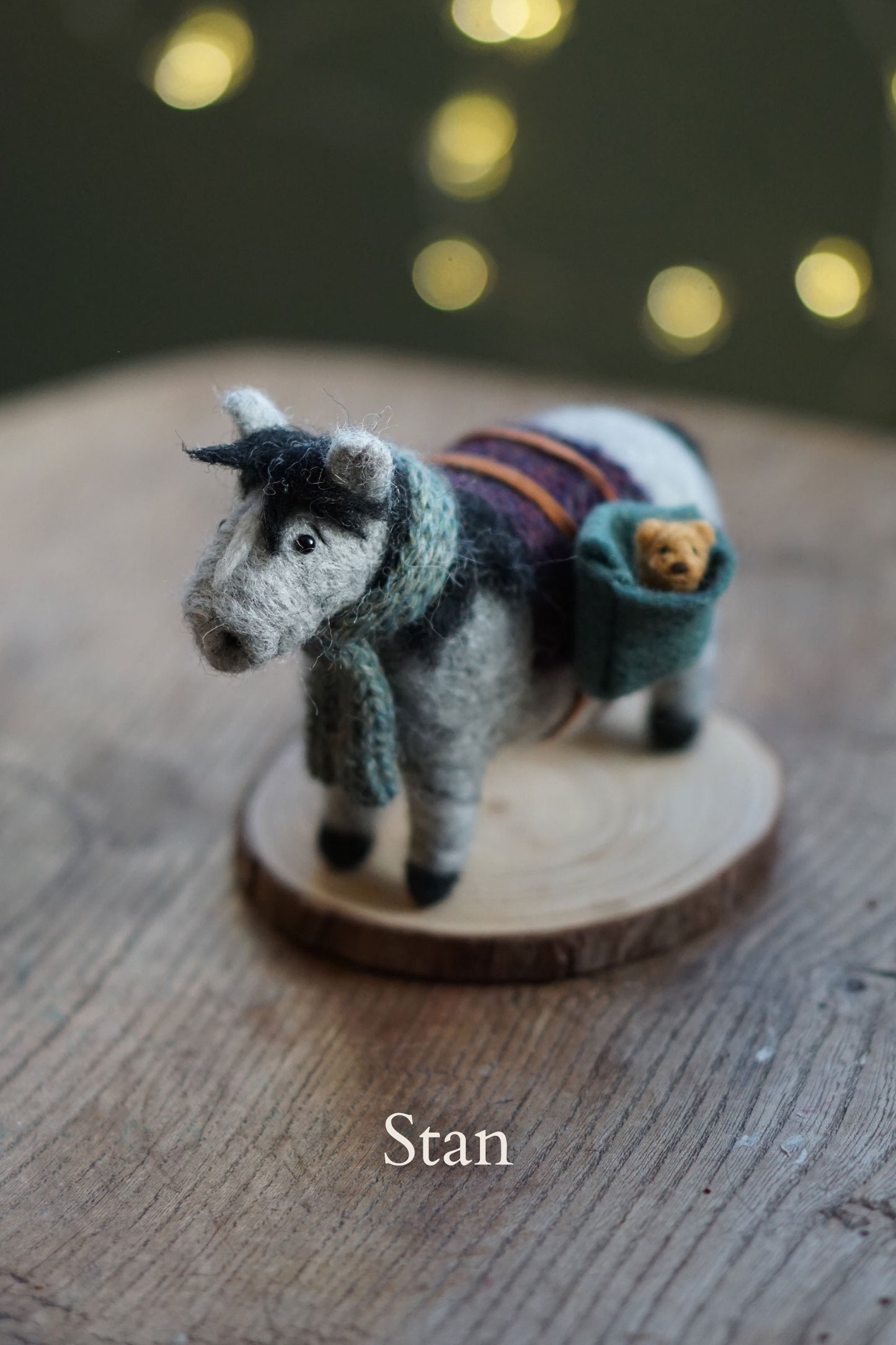 Needle Felted Shetland Ponies