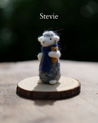 Needle Felted Mini Sheep
