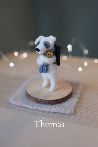 Needle Felted Dogs