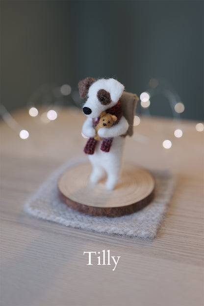 Needle Felted Dogs