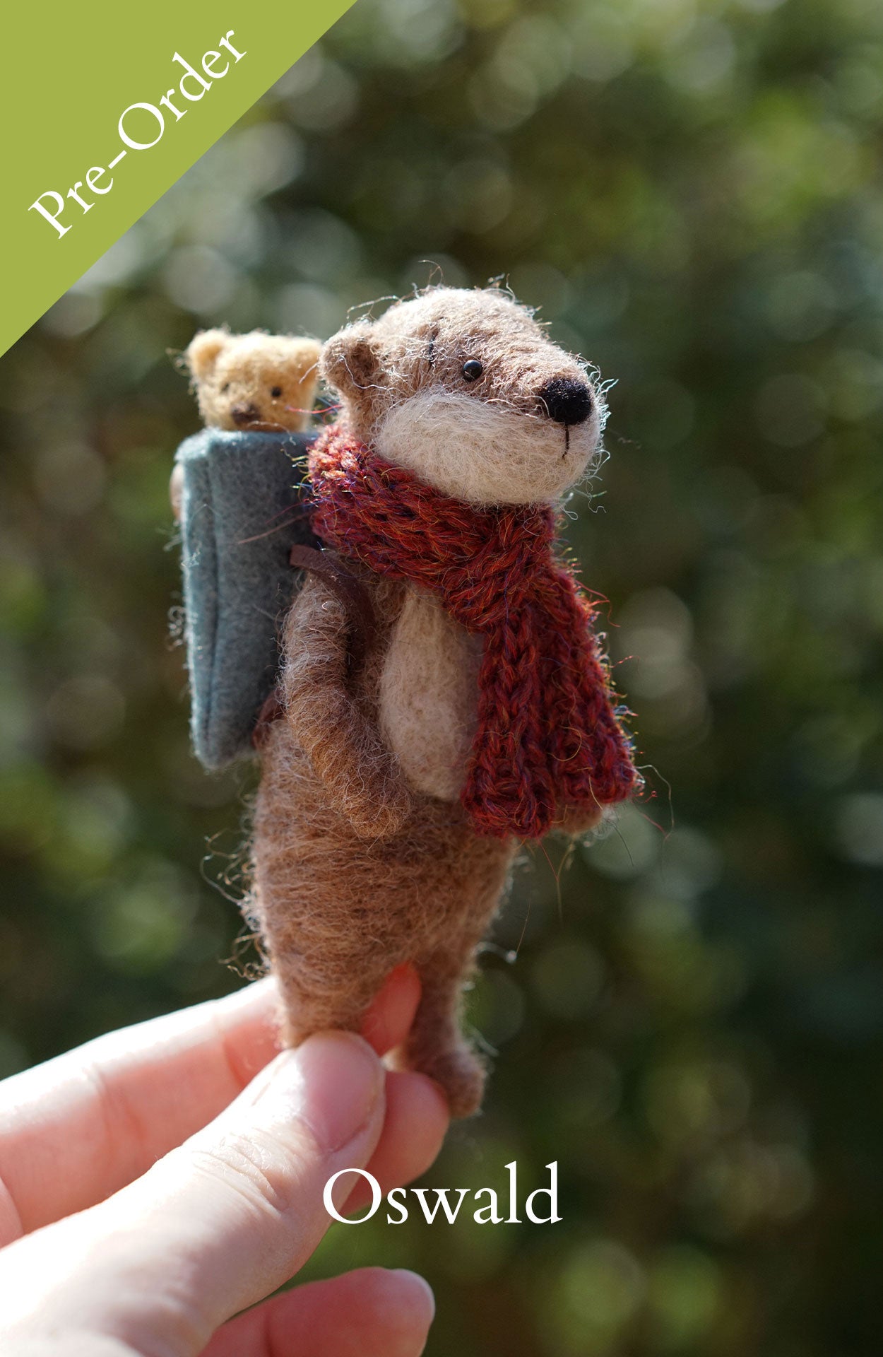 Pre-Order: Needle Felted Otters – WoodlandersOnline