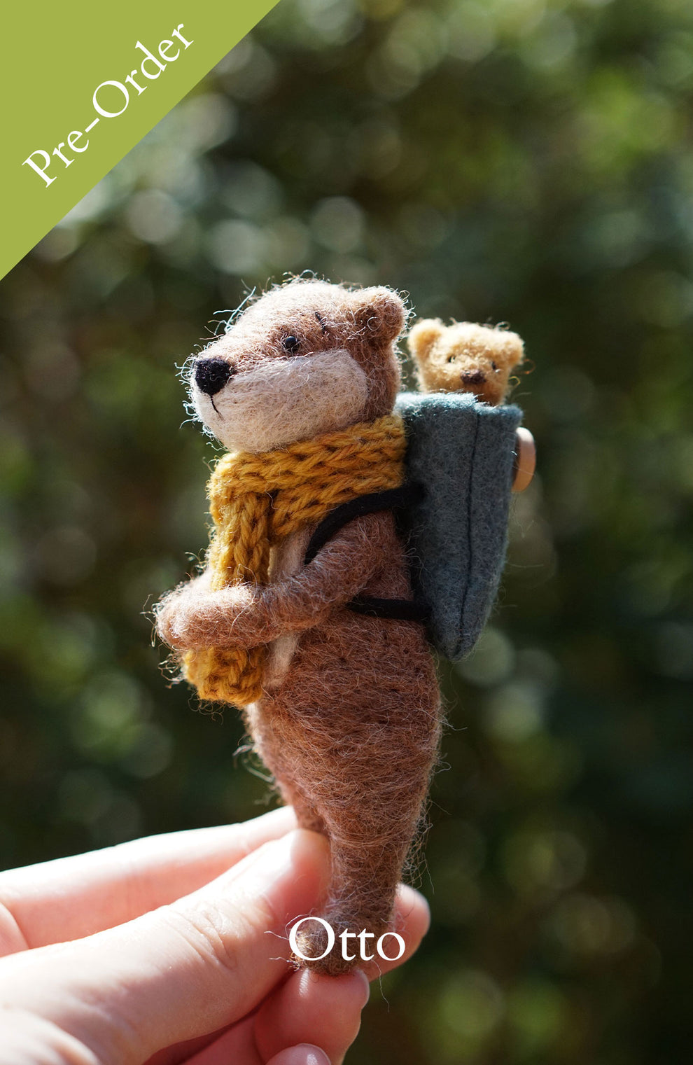 Pre-Order: Needle Felted Otters – WoodlandersOnline