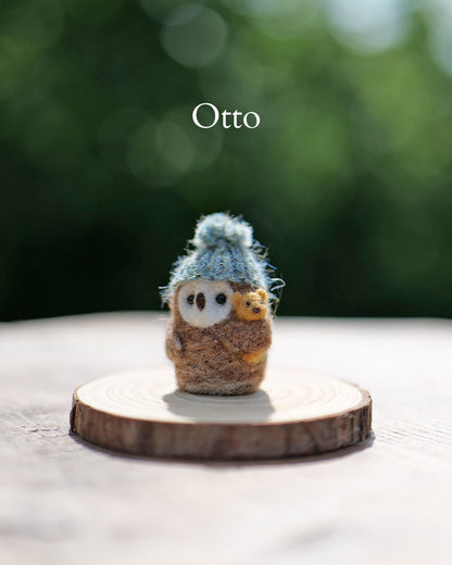 Needle Felted Mini Owl