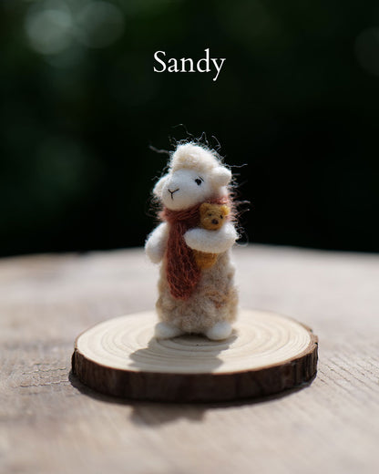 Needle Felted Mini Sheep